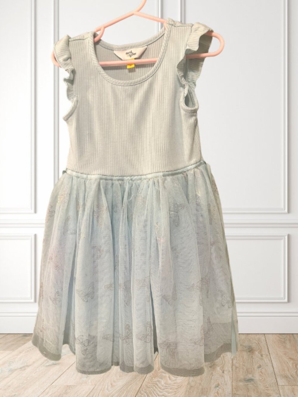 🦋 Rumi + Ryder Girls Tulle Butterfly Dress – Size 4T